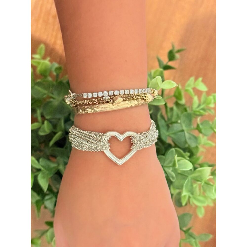 T&Co. 925 Multi-Strand‎ Mesh Bracelet - Picture 6 of 6